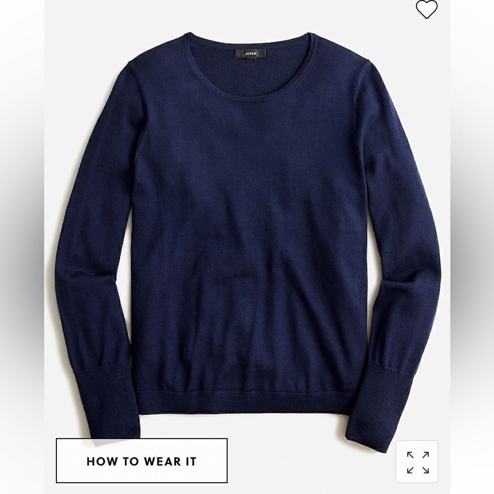 J. Crew Halle crewneck sweater*